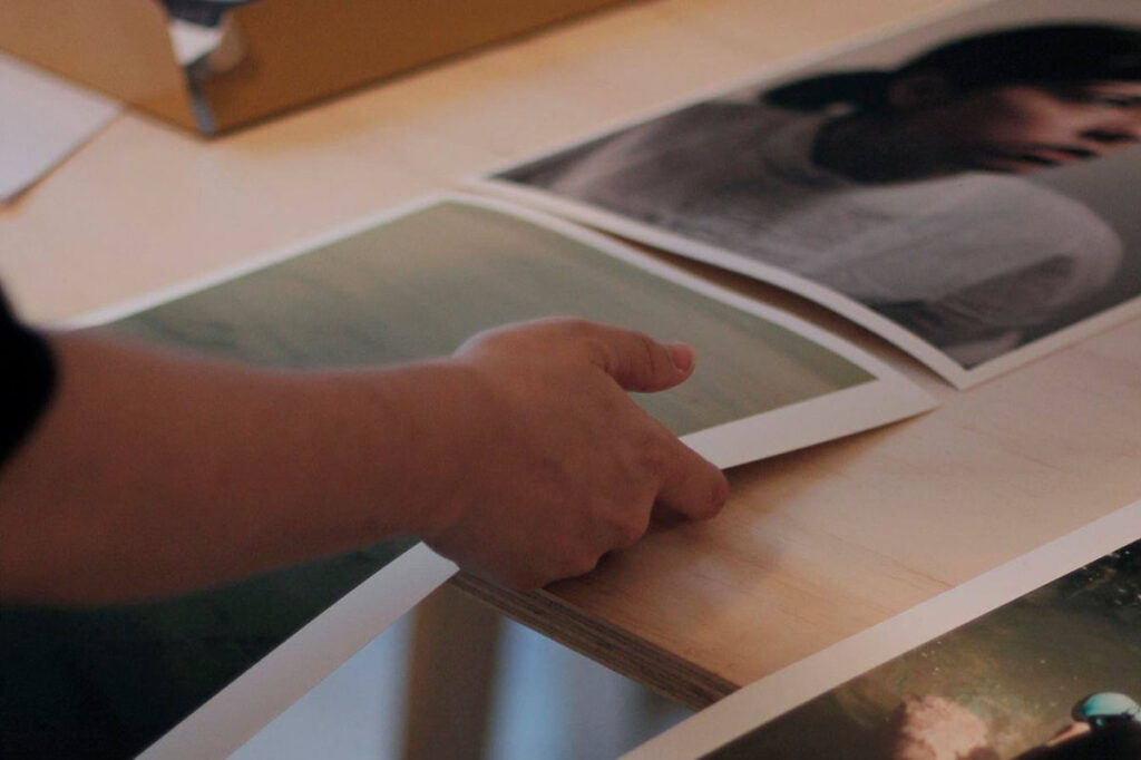 Mesa de edición / Foto: Magdalena Orellana