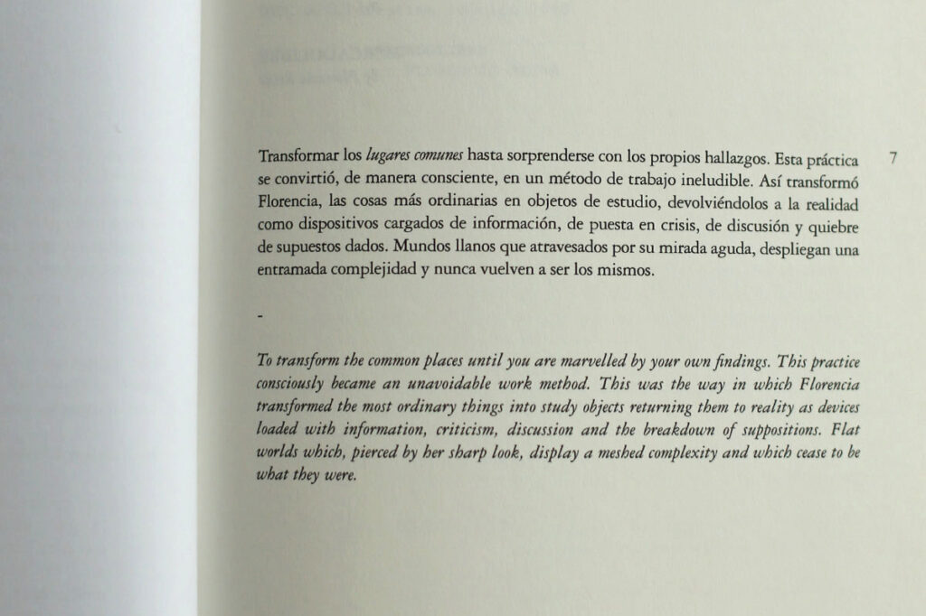 El reverso de las cosas. Prólogo, 2010