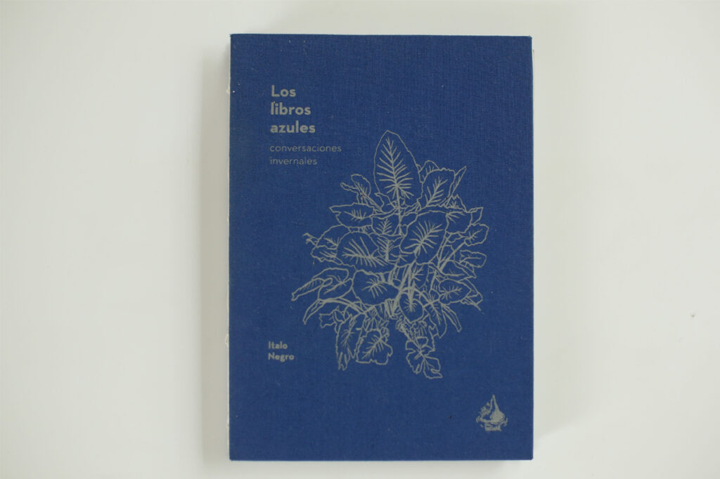 Los libros azules, tapa. 2015